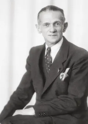 Porträtfotografie in schwarz-weiß Otto Weidt