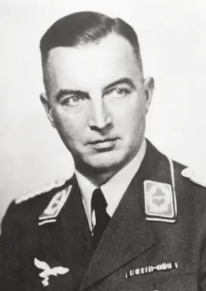 Porträtfotografie in schwarz-weiß Cäsar von Hofacker