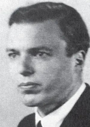 Porträtfotografie in schwarz-weiß Berthold Schenk Graf von Stauffenberg