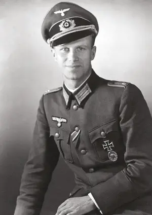 Porträtfotografie in schwarz-weiß Werner von Haeften