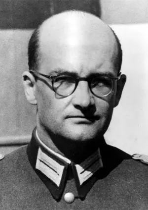Porträtfotografie in schwarz-weiß Albrecht Ritter Mertz von Quirnheim
